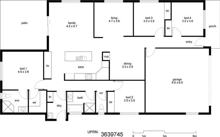 Floorplan of Homely house listing, Address available on request