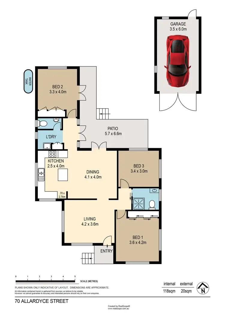 Floorplan of Homely house listing, 70 Allardyce Street, Graceville QLD 4075