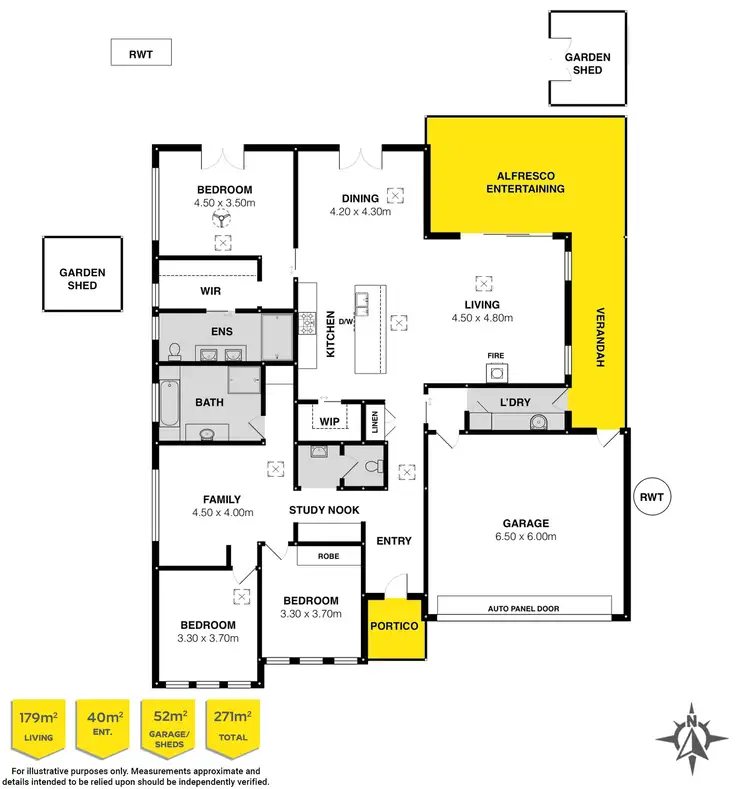 Floorplan of Homely house listing, 30B Fenchurch Street, Goolwa North SA 5214