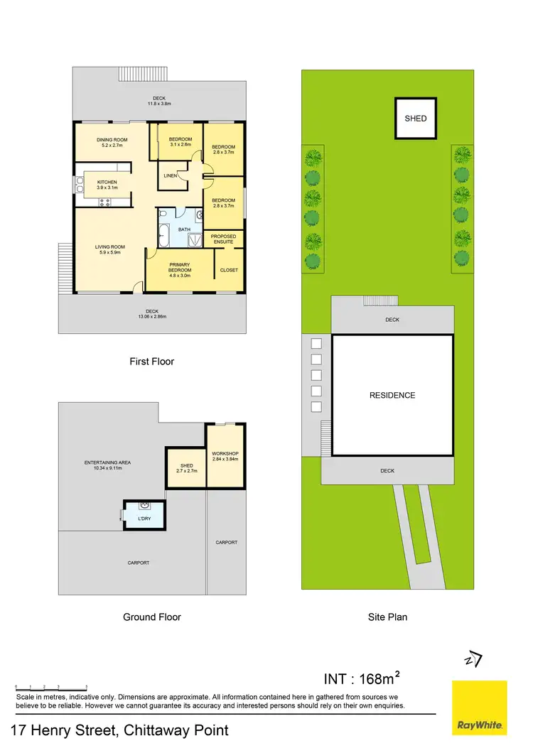 Floorplan of Homely house listing, 17 Henry Street, Chittaway Point NSW 2261