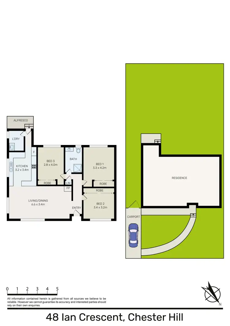 Floorplan of Homely house listing, 48 Ian Crescent, Chester Hill NSW 2162