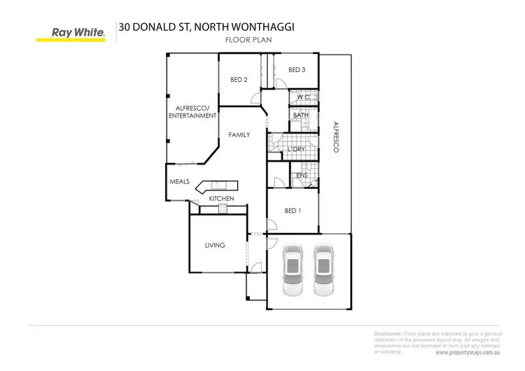 Floorplan of Homely house listing, 30 Donald Street, Wonthaggi VIC 3995