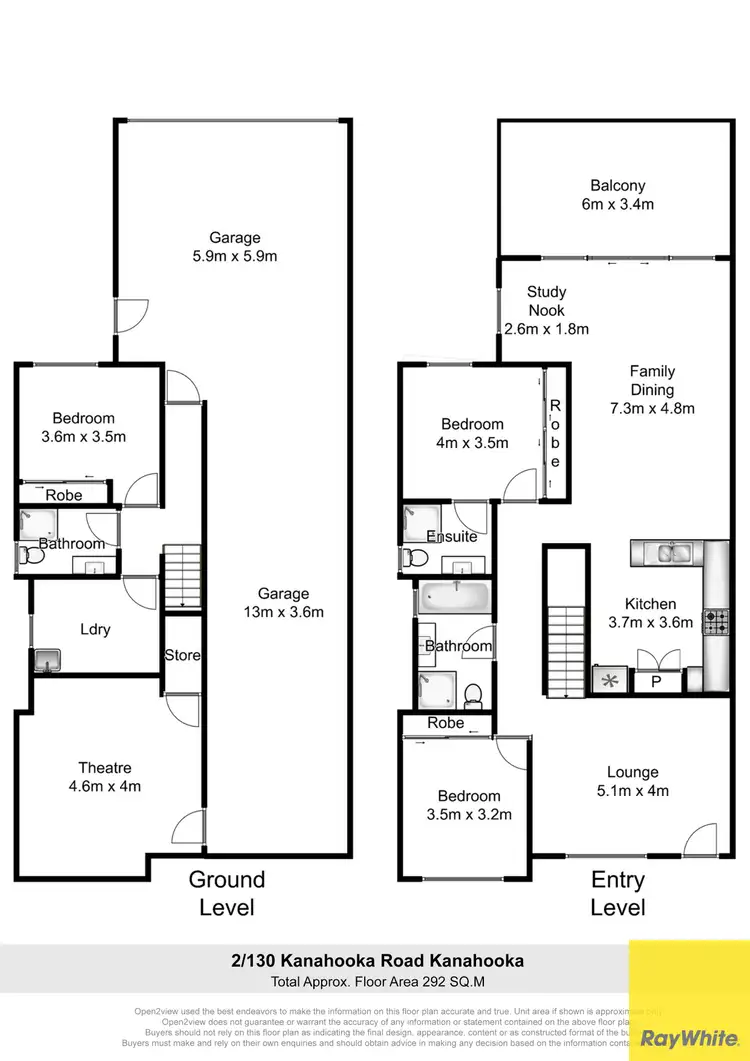 Floorplan of Homely house listing, 2/130 Kanahooka Road, Kanahooka NSW 2530