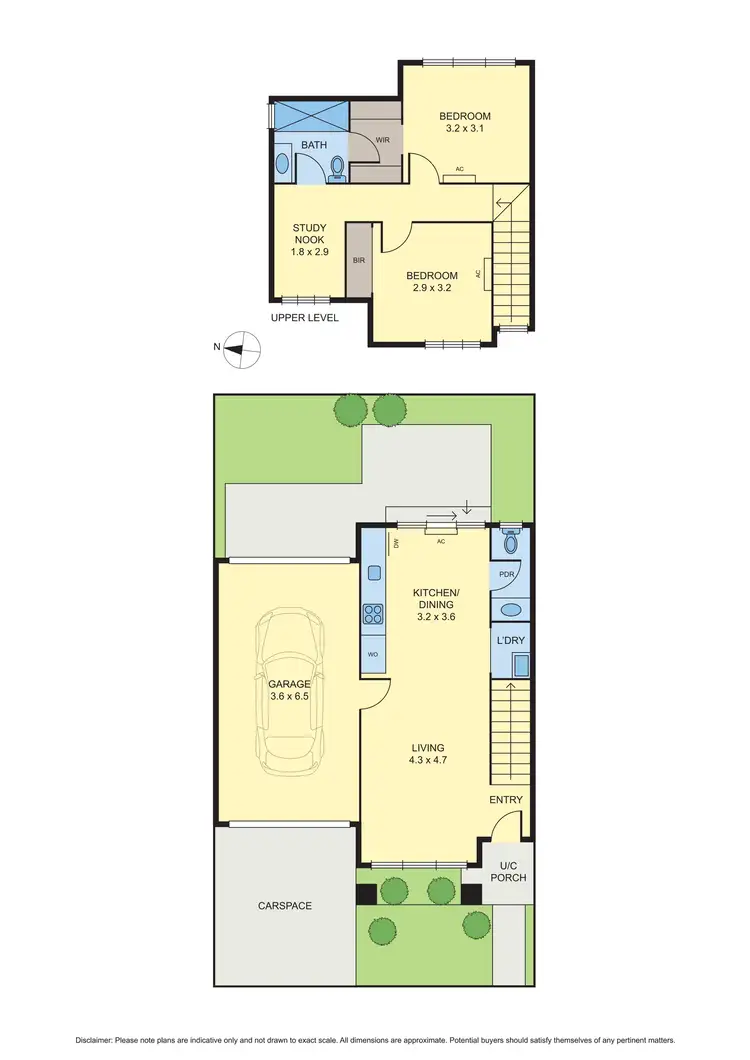 Floorplan of Homely house listing, 44 Home Street, Reservoir VIC 3073