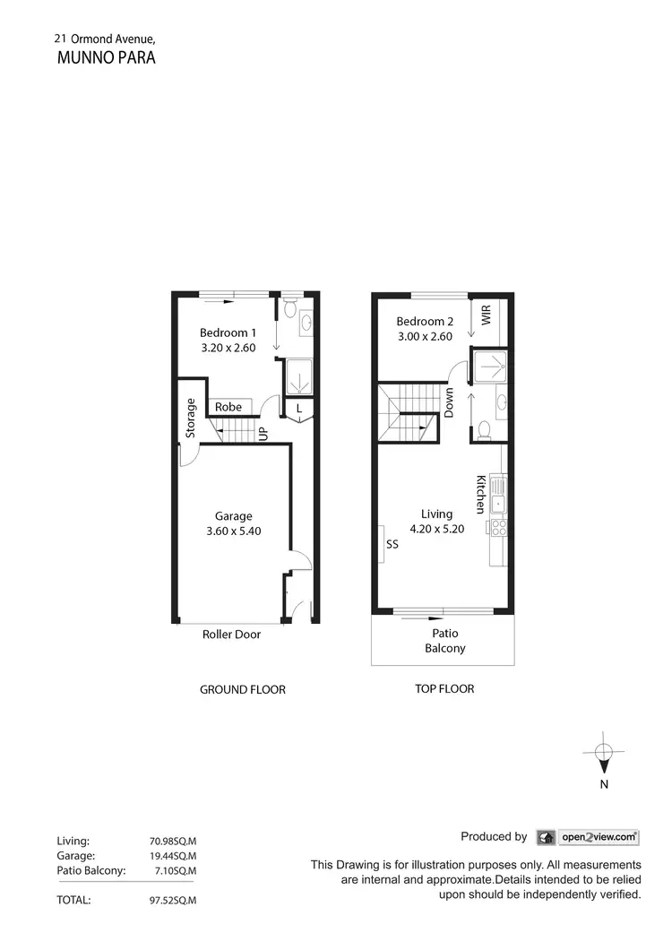 Floorplan of Homely house listing, 21 Ormond Avenue, Munno Para SA 5115
