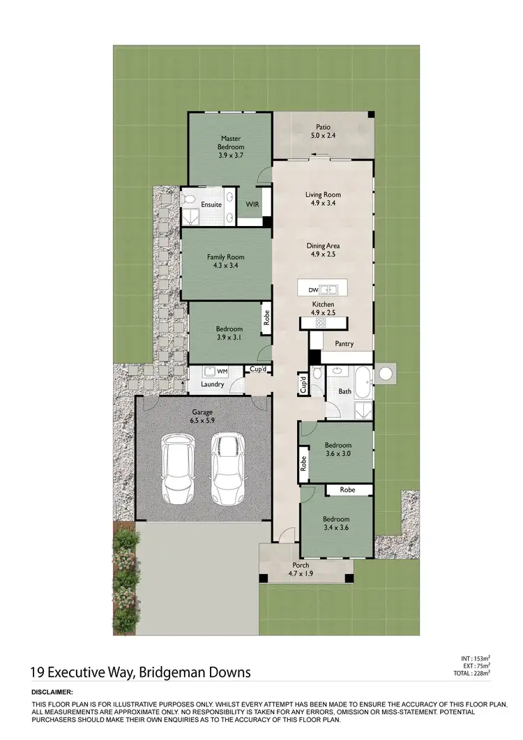 Floorplan of Homely house listing, 19 Executive Way, Bridgeman Downs QLD 4035