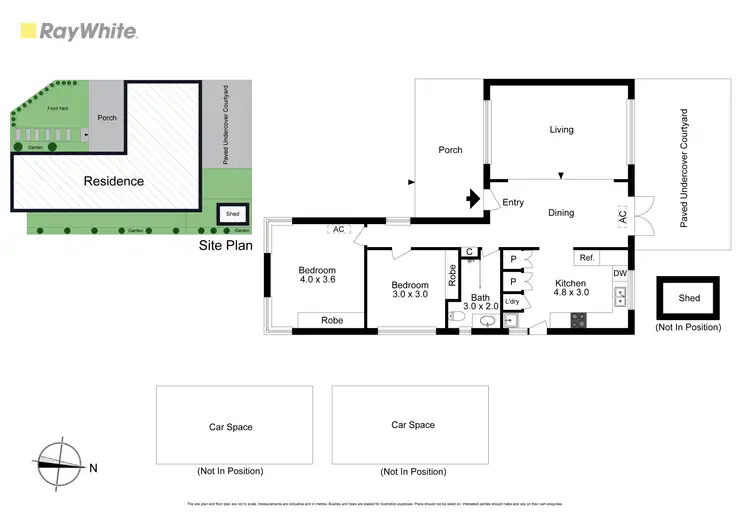 Floorplan of Homely unit listing, 1/1309 Dandenong Road, Malvern East VIC 3145