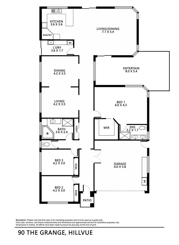 Floorplan of Homely house listing, 90 The Grange, Tamworth NSW 2340