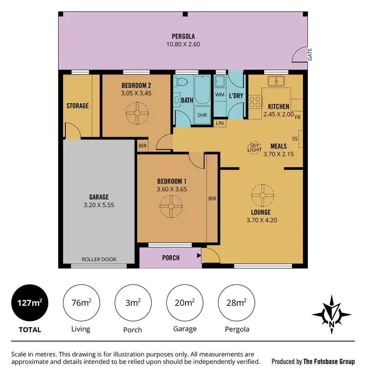 Floorplan of Homely house listing, 2/4 Romford Street, West Hindmarsh SA 5007