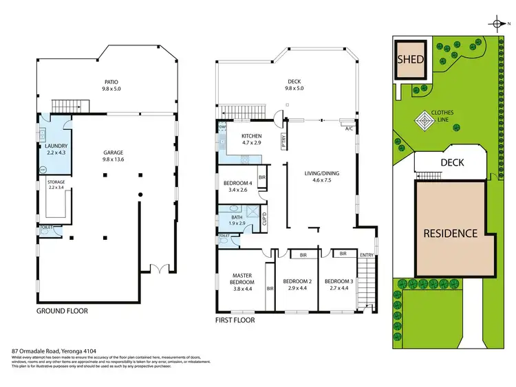 Floorplan of Homely house listing, 87 Ormadale Road, Yeronga QLD 4104