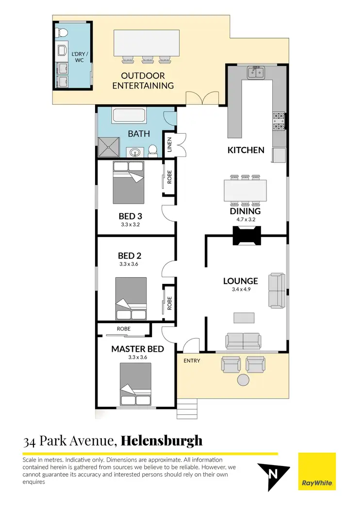 Floorplan of Homely house listing, 34 Park Avenue, Helensburgh NSW 2508
