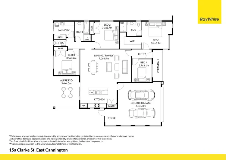 Floorplan of Homely house listing, 15a Clarke Street, East Cannington WA 6107