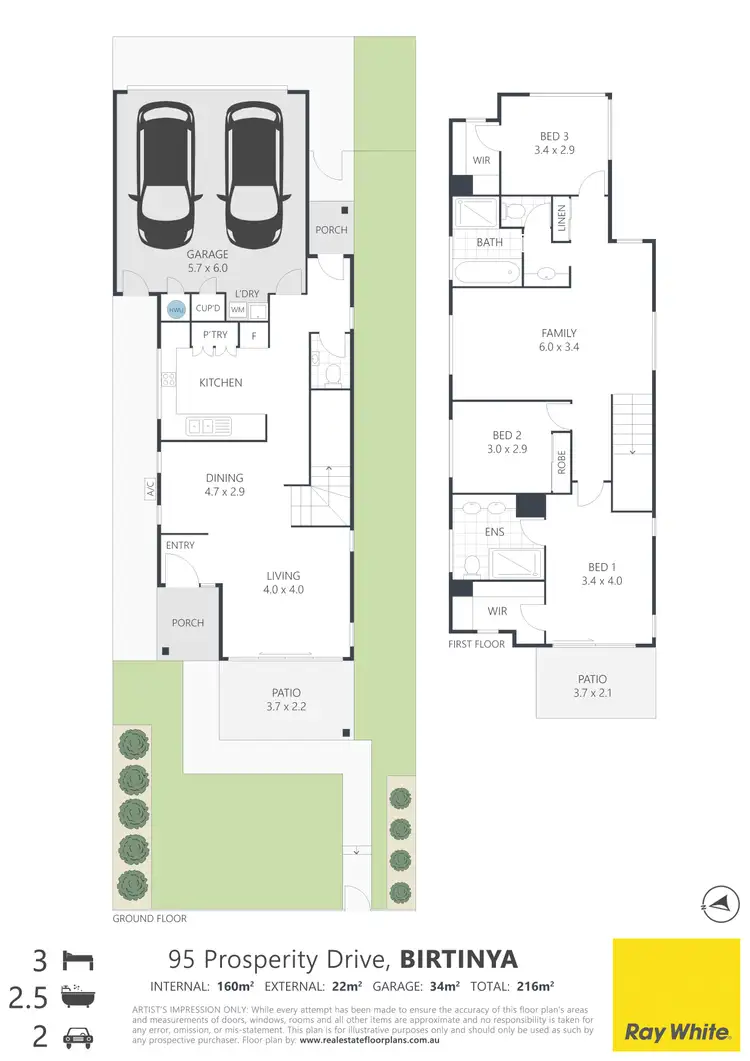 Floorplan of Homely house listing, 95 Prosperity Drive, Birtinya QLD 4575