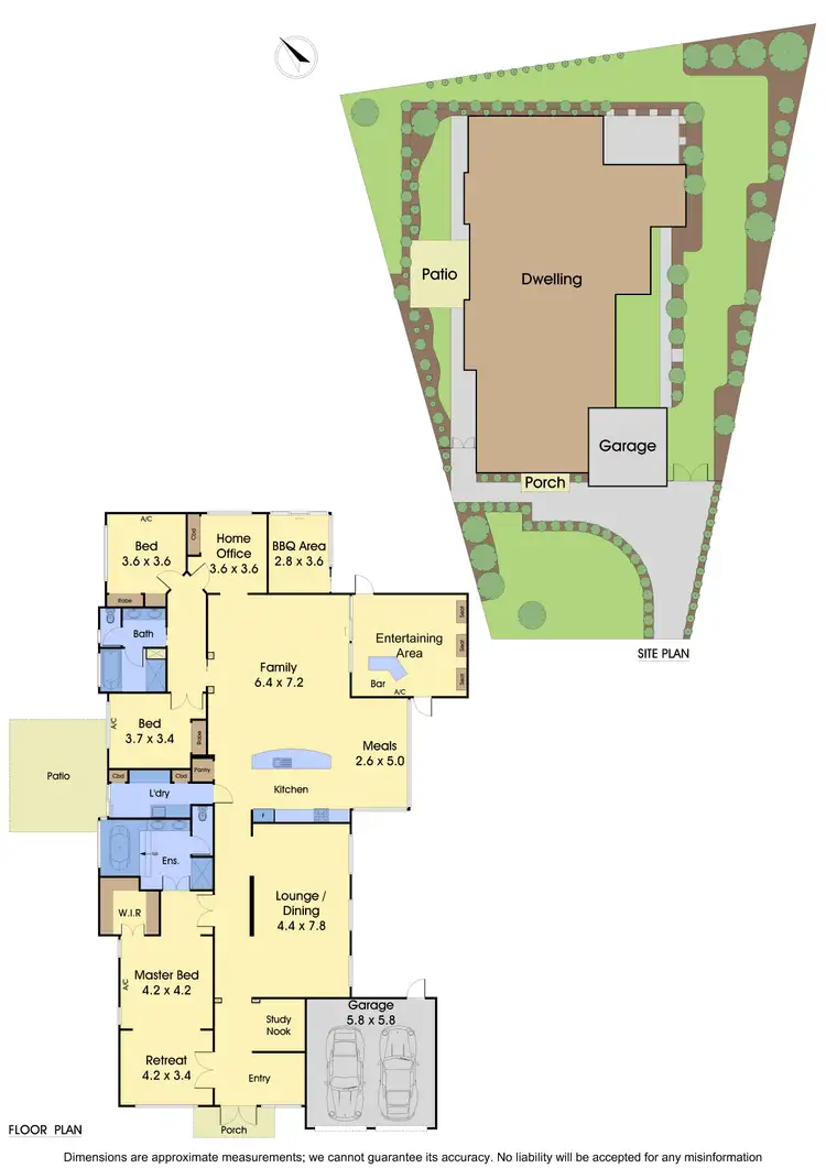 Floorplan of Homely house listing, 8 Callander Place, Lysterfield VIC 3156