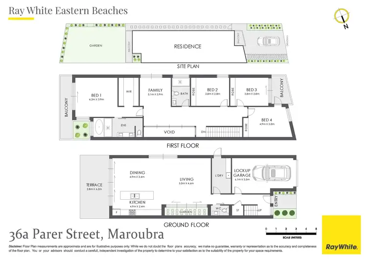 Floorplan of Homely house listing, 36A Parer Street, Maroubra NSW 2035