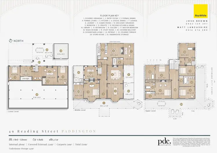Floorplan of Homely house listing, 49 Reading Street, Paddington QLD 4064