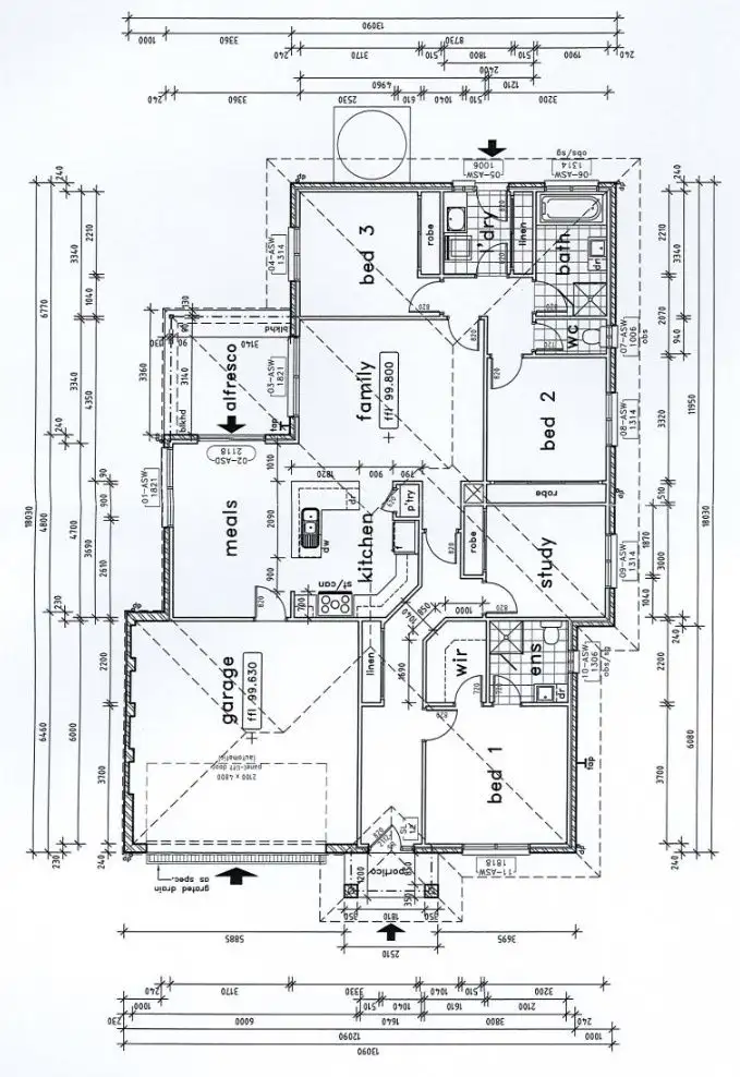 Floorplan of Homely house listing, 11 Birdie Place, Thurgoona NSW 2640