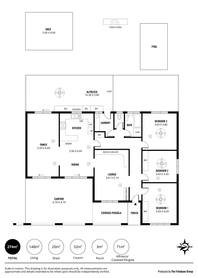 Floorplan of Homely house listing, 17 Rio Vista Avenue, West Beach SA 5024