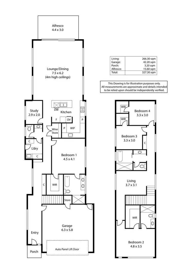 Floorplan of Homely house listing, 9A Broadmore Avenue, Fulham SA 5024
