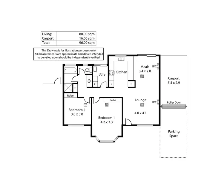 Floorplan of Homely house listing, 6/117 Lipsett Terrace, Brooklyn Park SA 5032