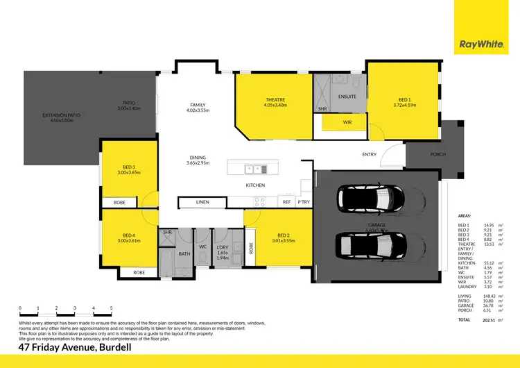 Floorplan of Homely house listing, 47 Friday Avenue, Burdell QLD 4818