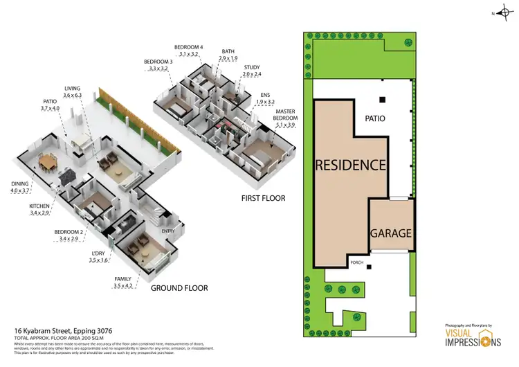 Floorplan of Homely house listing, 16 Kyabram Street, Epping VIC 3076