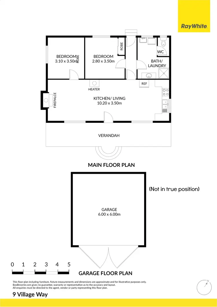 Floorplan of Homely house listing, 9 Village Way, Macs Cove VIC 3723