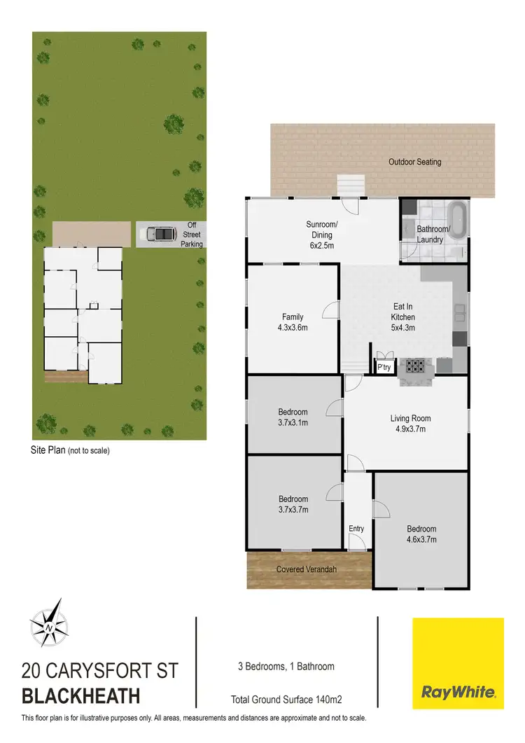 Floorplan of Homely house listing, 20 Carysfort Street, Blackheath NSW 2785