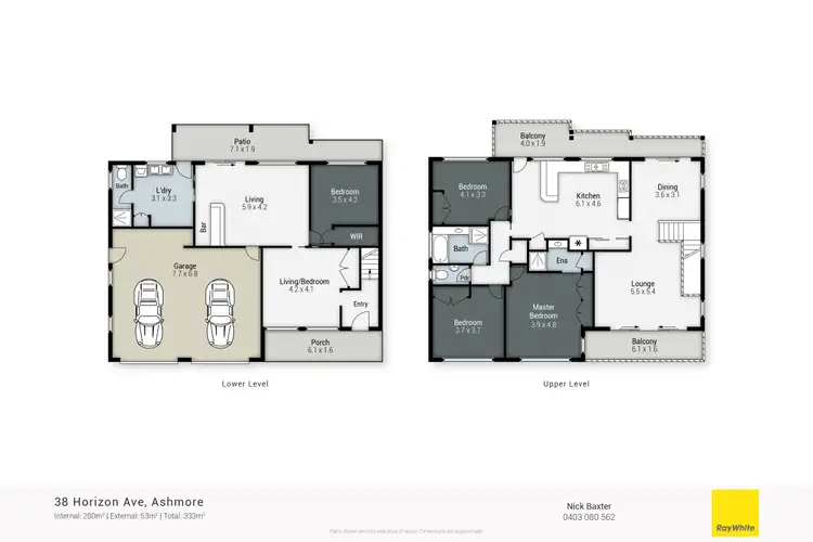 Floorplan of Homely house listing, 38 Horizon Avenue, Ashmore QLD 4214