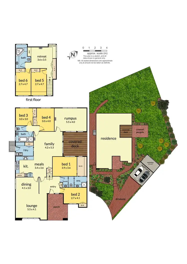 Floorplan of Homely house listing, 3 Sampson Drive, Mount Waverley VIC 3149