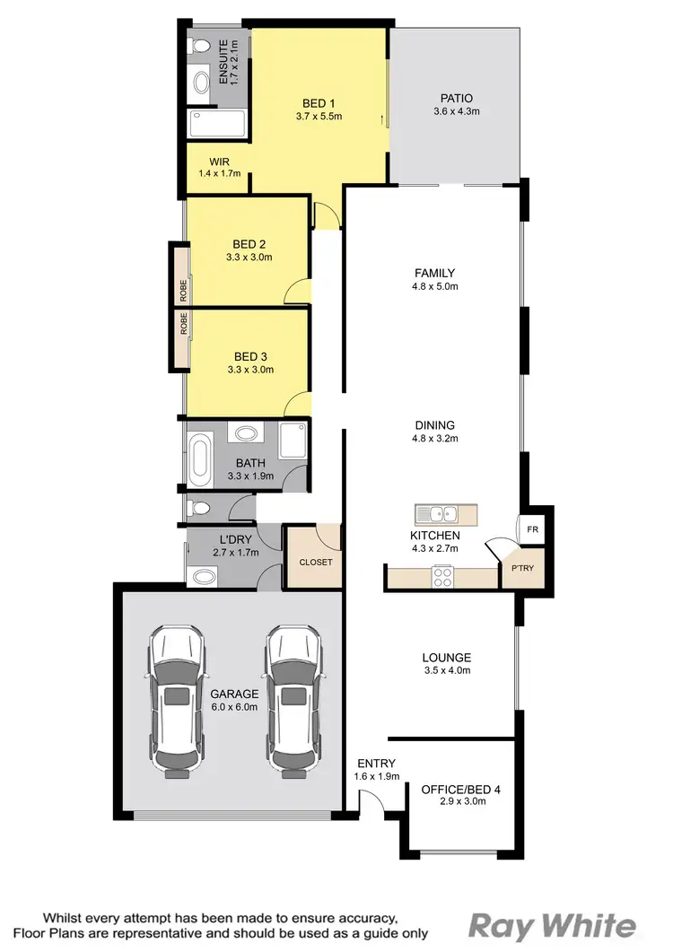 Floorplan of Homely house listing, 3 Castlewellan Circuit, Warner QLD 4500