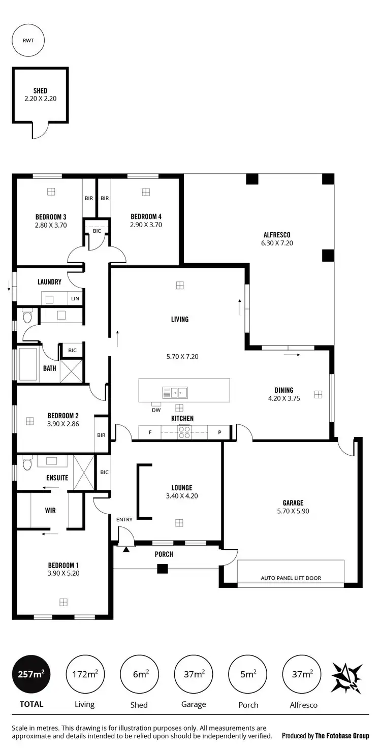 Floorplan of Homely house listing, 20 Kennebec Court, Mount Barker SA 5251