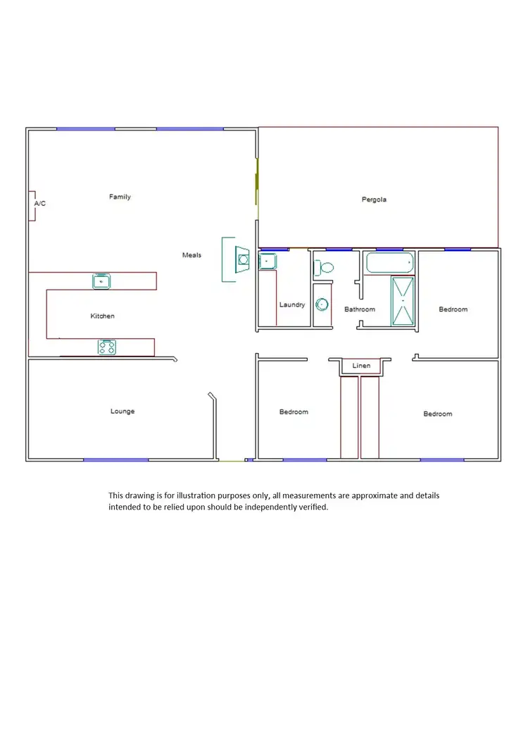 Floorplan of Homely house listing, 11 Phelps Street, Bordertown SA 5268