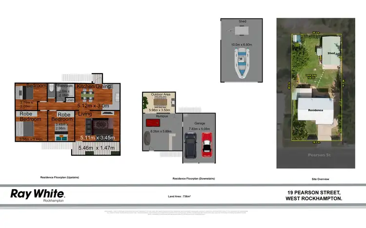 Floorplan of Homely house listing, 19 Pearson Street, West Rockhampton QLD 4700