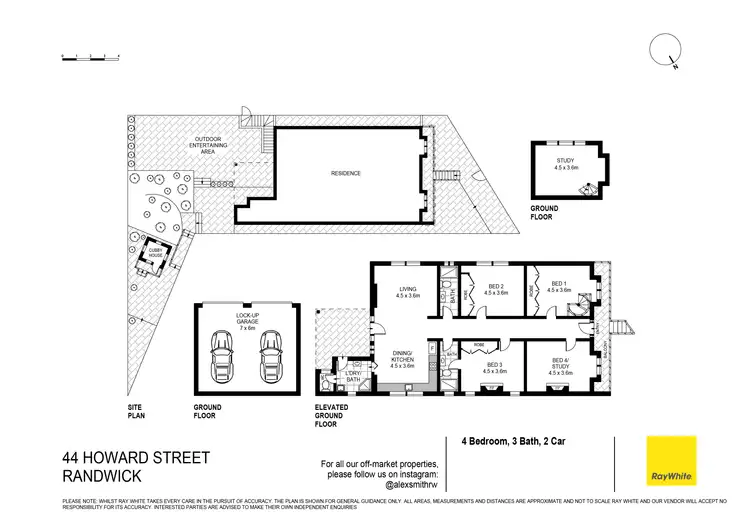 Floorplan of Homely house listing, 44 Howard Street, Randwick NSW 2031