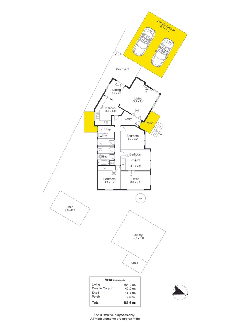 Floorplan of Homely house listing, 11 Tafquin Street, Panorama SA 5041