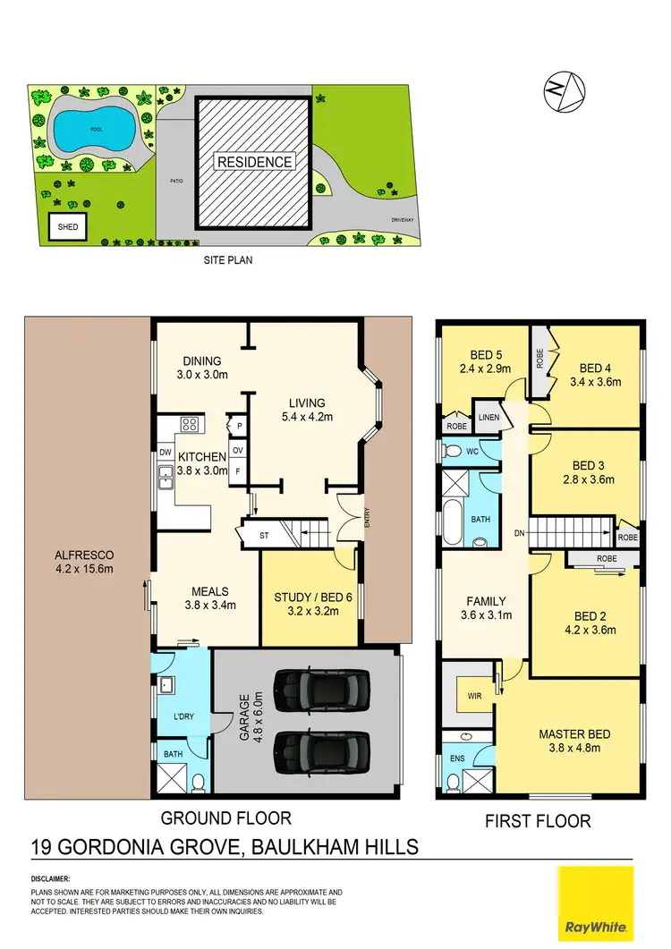 Floorplan of Homely house listing, 19 Gordonia Grove, Baulkham Hills NSW 2153