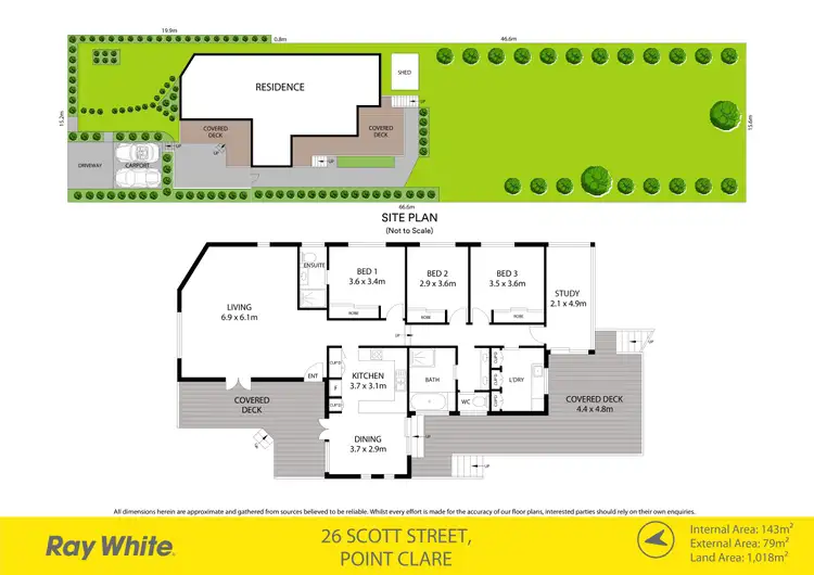 Floorplan of Homely house listing, 26 Scott Street, Point Clare NSW 2250