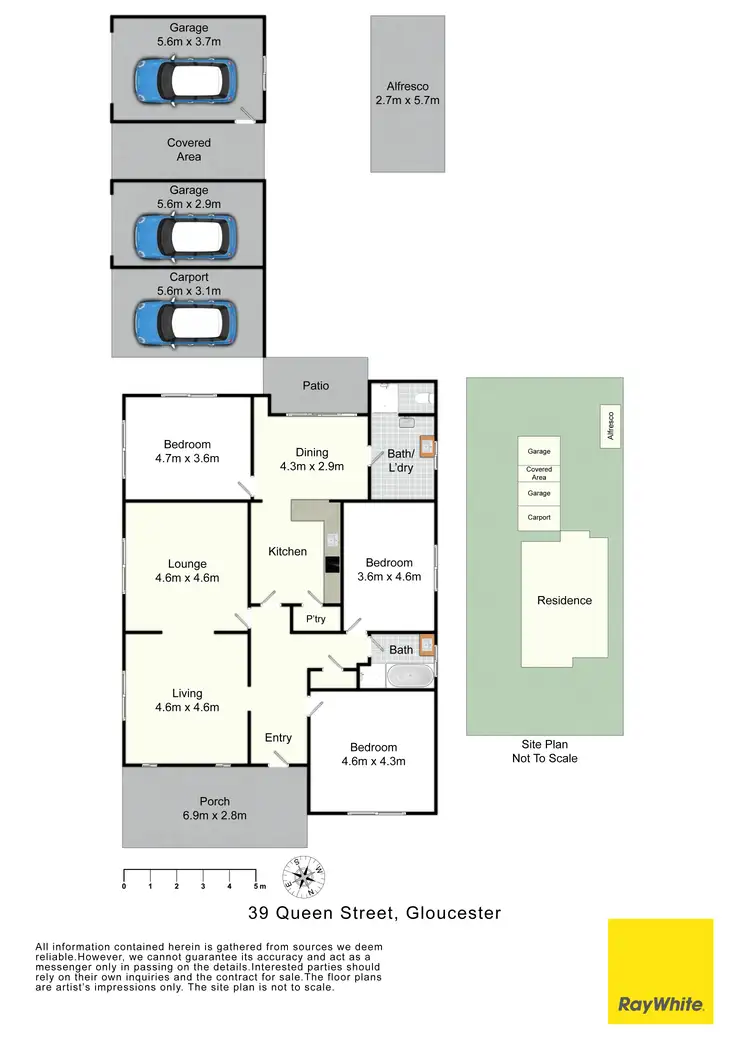 Floorplan of Homely house listing, 39 Queen Street, Gloucester NSW 2422
