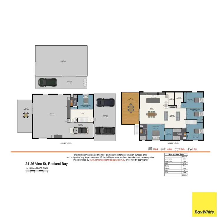 Floorplan of Homely house listing, 24 Vine Street, Redland Bay QLD 4165