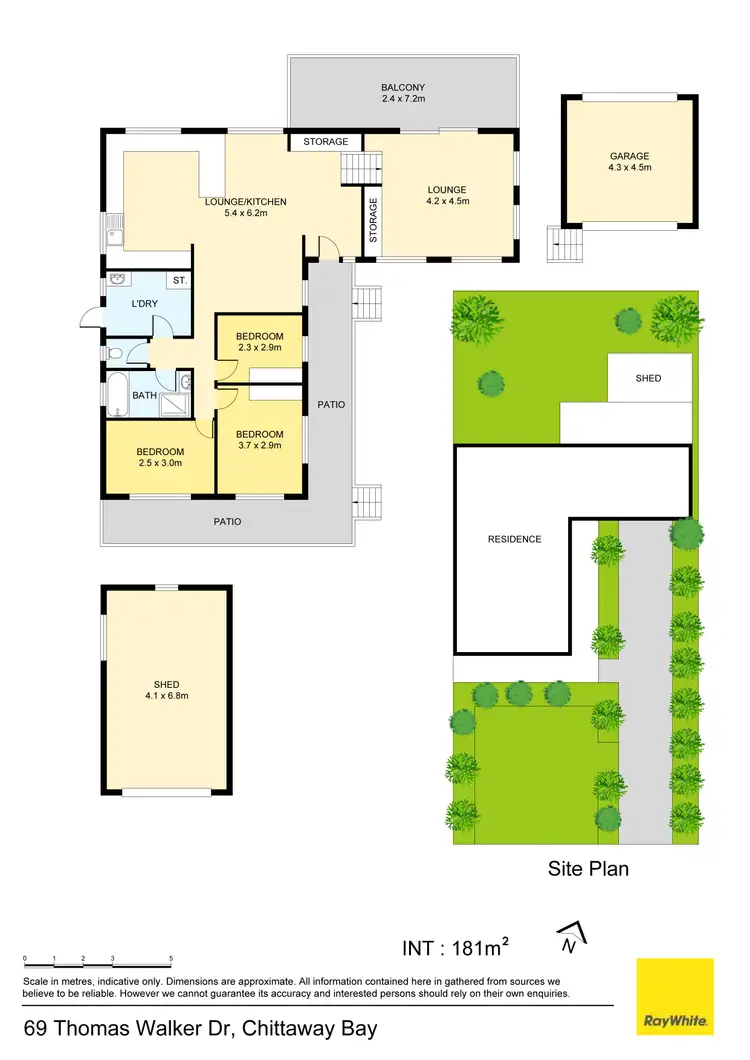 Floorplan of Homely house listing, 69 Thomas Walker Drive, Chittaway Bay NSW 2261