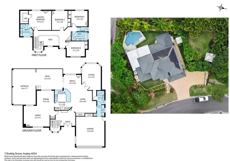 Floorplan of Homely house listing, 7 Roebig Street, Aspley QLD 4034