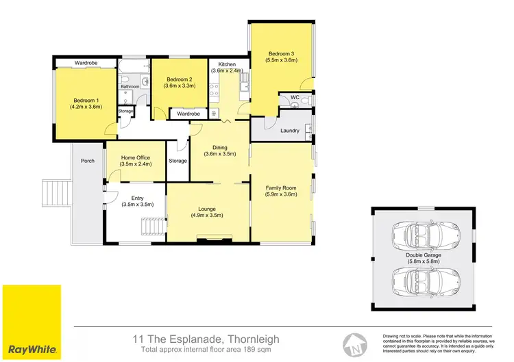 Floorplan of Homely house listing, 11 The Esplanade, Thornleigh NSW 2120