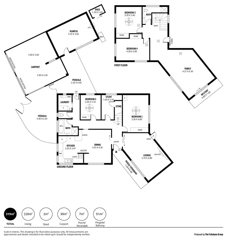 Floorplan of Homely house listing, 29 Ansett Avenue, Netley SA 5037