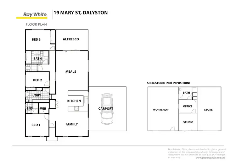 Floorplan of Homely house listing, 19 Mary Street, Dalyston VIC 3992