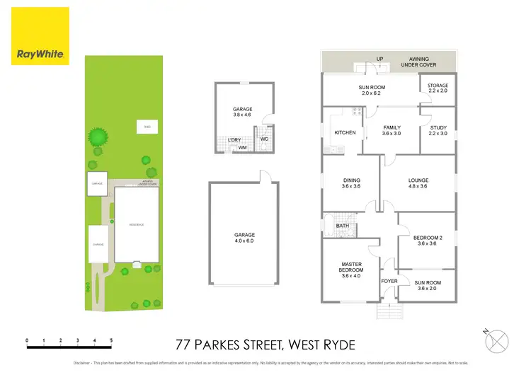 Floorplan of Homely house listing, 77 Parkes Street, West Ryde NSW 2114