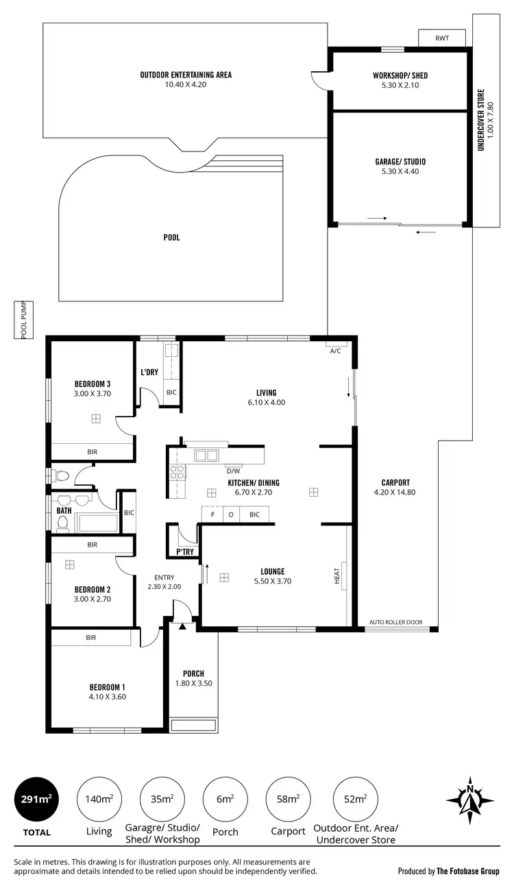 Floorplan of Homely house listing, 17 Penong Avenue, Camden Park SA 5038