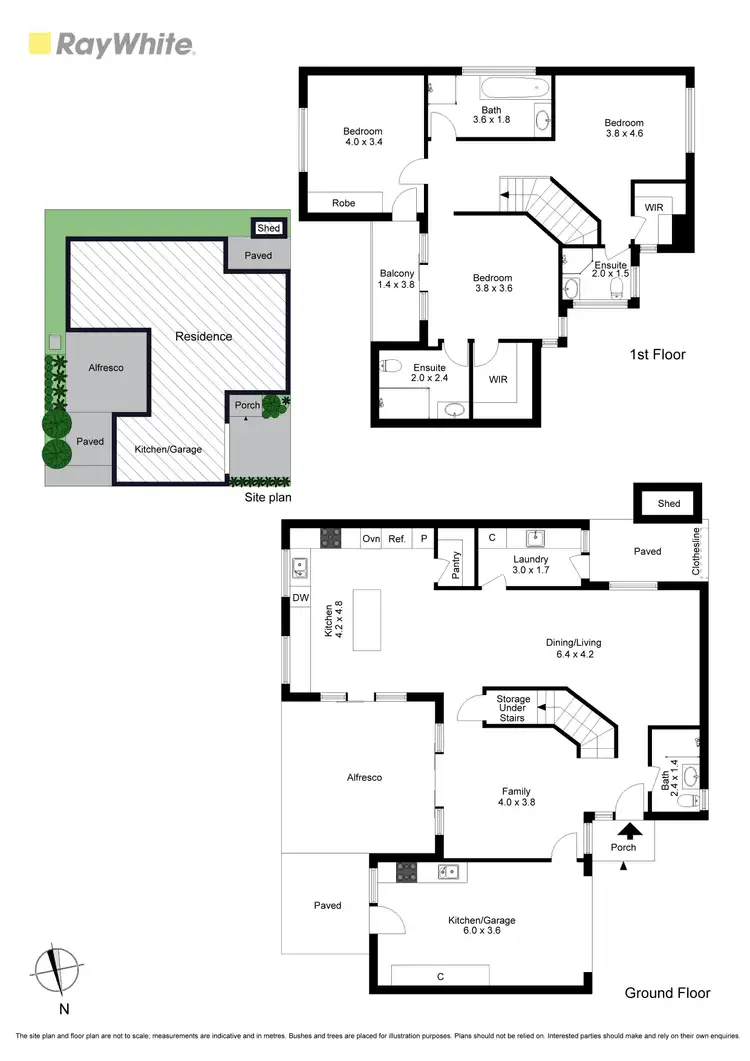 Floorplan of Homely townhouse listing, 2/25 Aonach Street, Clayton South VIC 3169