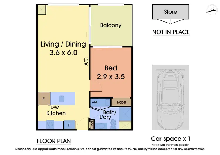 Floorplan of Homely apartment listing, 406B/404 Burwood Highway, Wantirna South VIC 3152