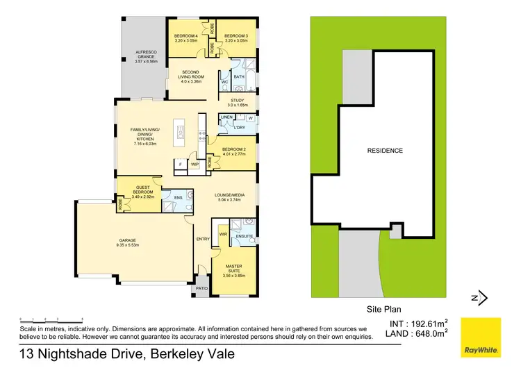 Floorplan of Homely house listing, 13 Nightshade Drive, Berkeley Vale NSW 2261